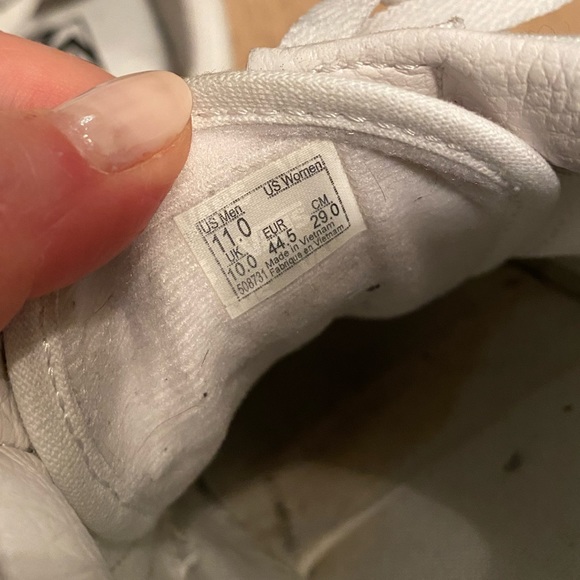 Canvas Old Skool Men’s True White Vans Size 11 - Picture 5 of 7